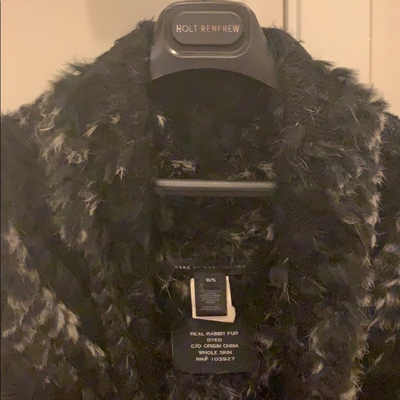 Marc by Marc Jacobs Rabbit Fur Vest - Picture 3 of 6
